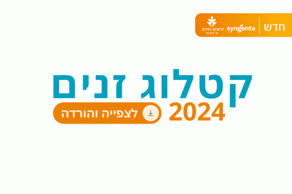 קטלוג זני ירקות 2024